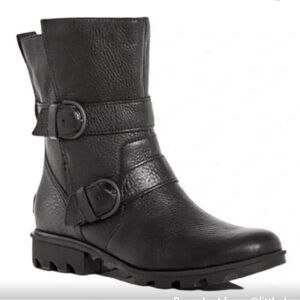 Sorel Women’s Lennox Leather Boots Size 9.5